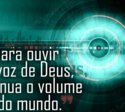 a voz de deus