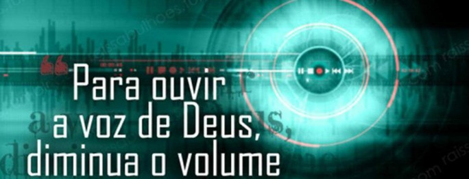 a voz de deus